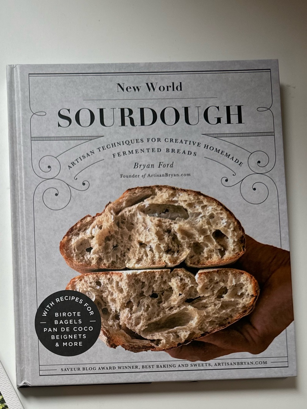 New World Sourdough Hardcover Recipe CookBook